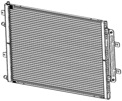 CR868000P Mahle Original Радіатор охолодження двигуна