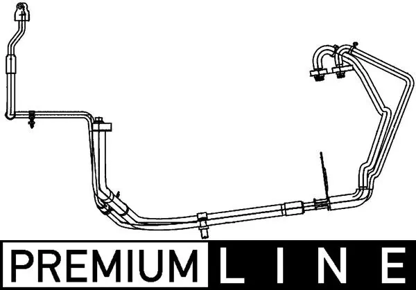AP109000P Mahle Original Шланг кондиціонера, від осушувача до компресора