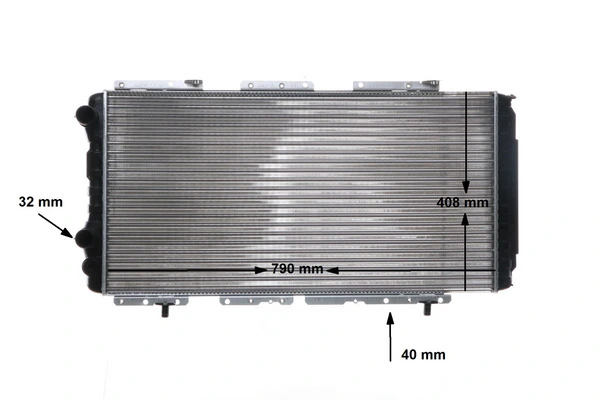 CR34000S Mahle Original Радіатор охолодження двигуна