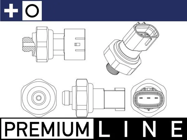 ASE9000P Mahle Original Датчик тиску