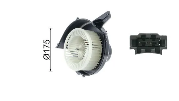 Моторчик пічки Mahle Original AB20000P