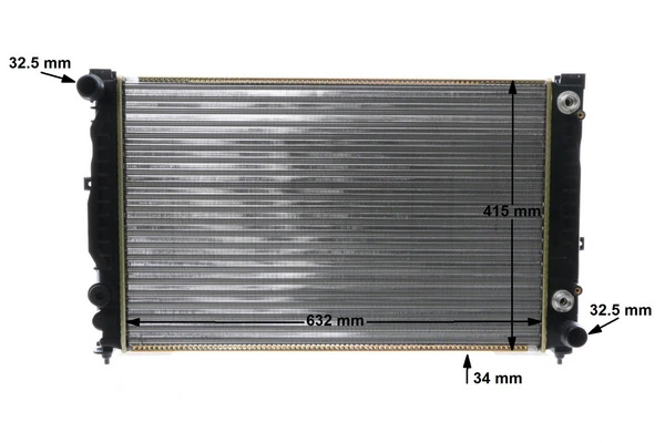 Радіатор CR648000S Mahle Original