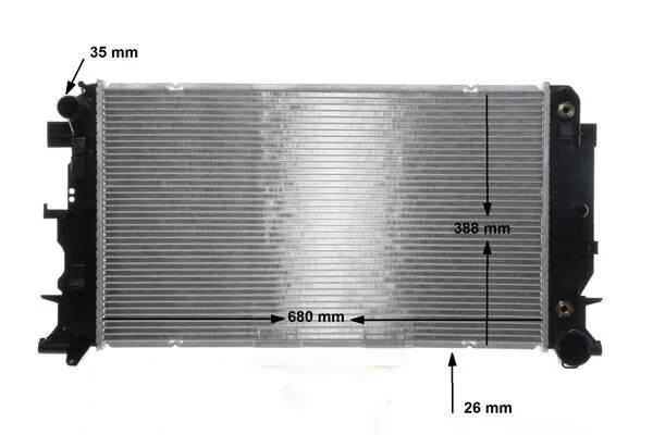 CR12000S Mahle Original Радіатор охолодження двигуна