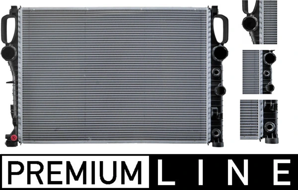 Радіатор основний Mahle Original CR513000P ціна, від 126.69 USD