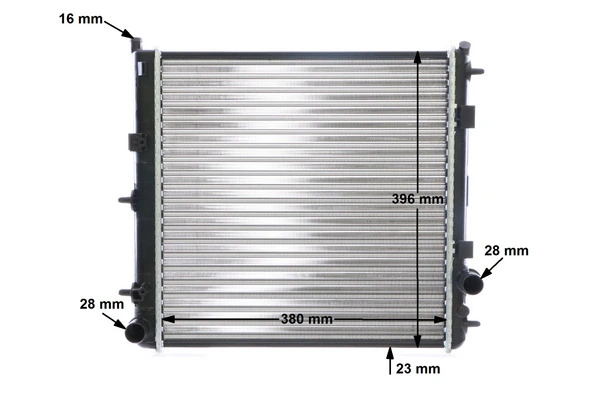 CR557000S Mahle Original Радіатор охолодження двигуна