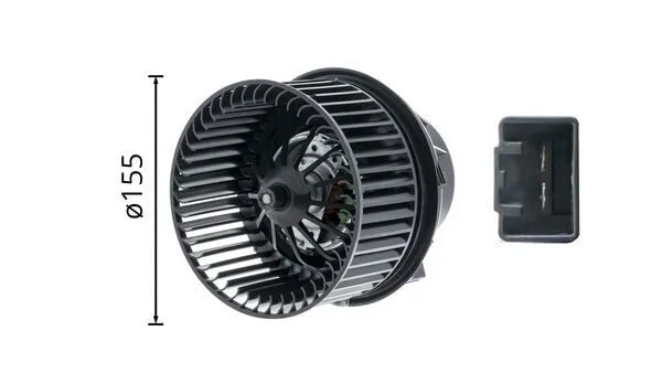 AB245000P Mahle Original Електромотор пічки