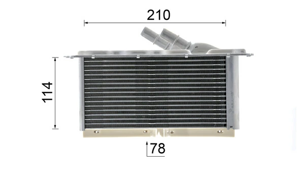 Інтеркулер CI403000P Mahle Original