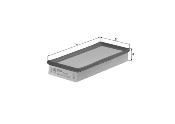 Елемент повітряного фільтра Mahle Original LX1141 ціна, від 3.74 USD