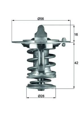 TX8376D Mahle Original Авто термостат