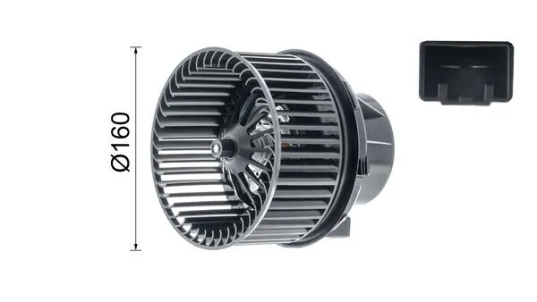 AB241000P Mahle Original Електромотор пічки