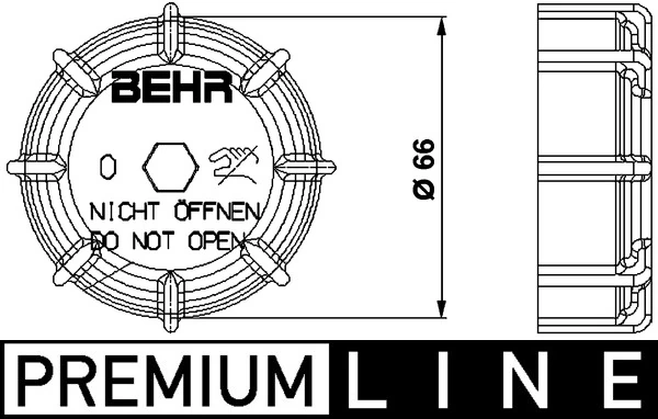 A0005018315 Mercedes Пробка розширювального бачка
