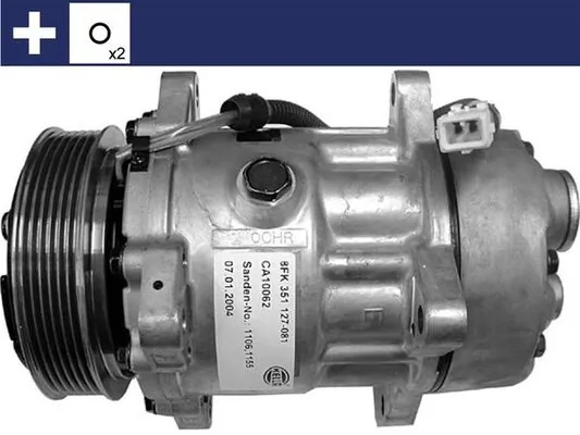 ACP360000S Mahle Original Компресор холодоагенту