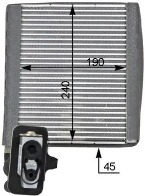 Випаровувач кондиціонера AE119000P Mahle Original