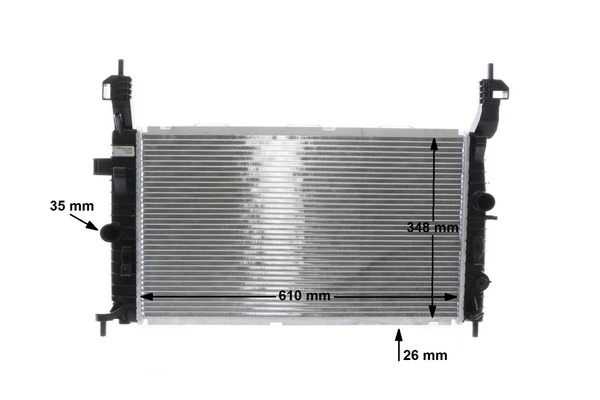 Радіатор основний Mahle Original CR1498000S ціна, від 87.76 USD