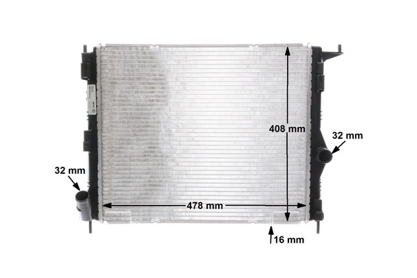 Радіатор основний Mahle Original CR1765000S ціна, від 52.58 USD