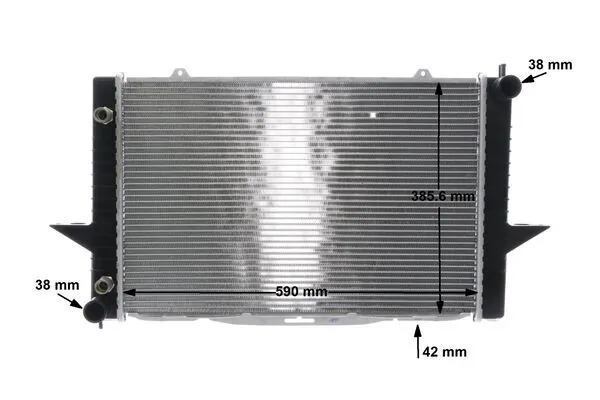Радіатор основний Mahle Original CR1544000S ціна, від 130.47 USD