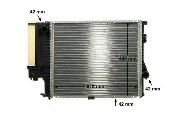 Радіатор охолодження Mahle Original CR244000P