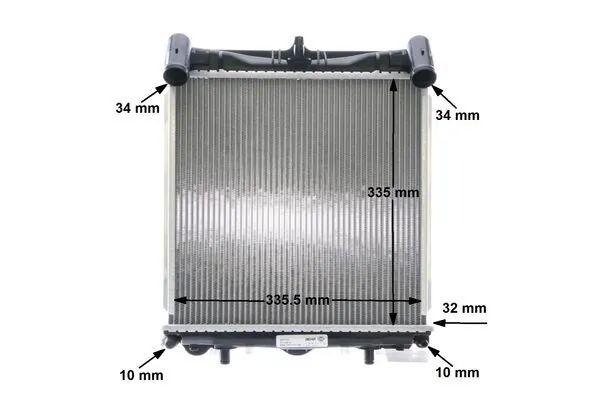 CR339000S Mahle Original Радіатор охолодження двигуна