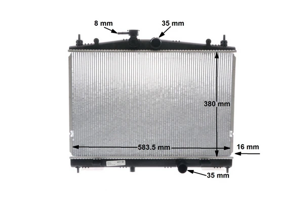 Радіатор основний Mahle Original CR856000S ціна, від 95.83 USD