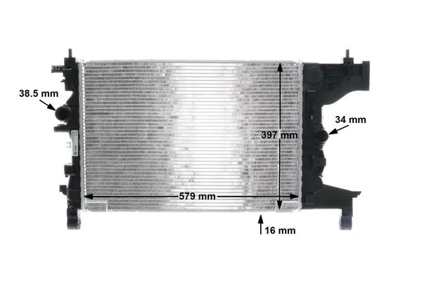 Радіатор основний Mahle Original CR945000S ціна, від 83.72 USD