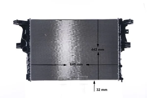 Купити CR2087000S Mahle Original Радіатор двигуна