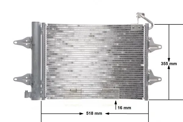 Радіатор кондиціонера AC359000S Mahle Original