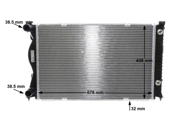 Радіатор основний Mahle Original CR790000S ціна, від 132.31 USD
