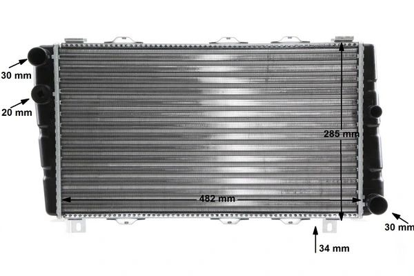 Радіатор основний Mahle Original CR453000S ціна, від 36.58 USD