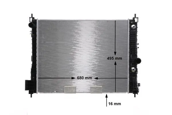 Купити CR2263000S Mahle Original Радіатор двигуна