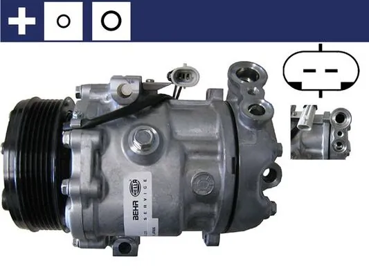 Купити ACP83000S Mahle Original Компресор кліматичної установки