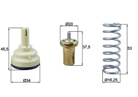 TX181105D Mahle Original Авто термостат