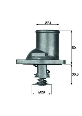 TE0001 Magneti Marelli Авто термостат