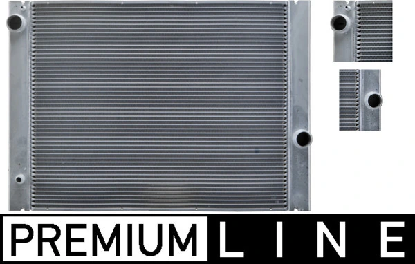 CR511000P Mahle Original Радіатор охолодження двигуна
