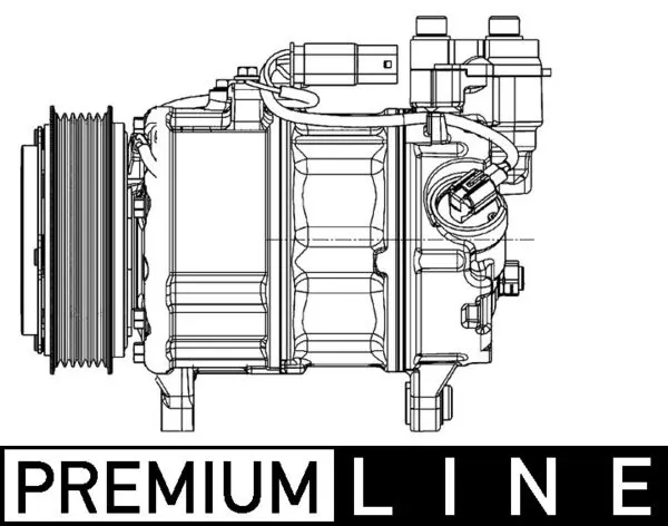 Купити ACP599000P Mahle Original Компресор кліматичної установки