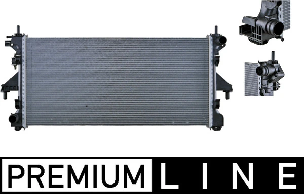 Радіатор основний Mahle Original CR886000P ціна, від 96.44 USD