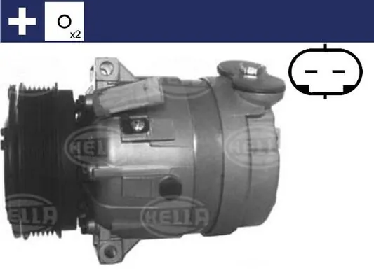 Компресор кондиціонера ACP320000S Mahle Original