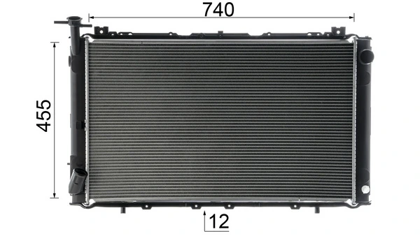 Радіатор CR63000S Mahle Original
