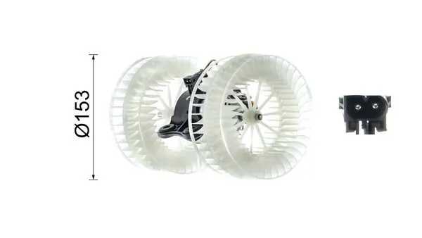 AB39000P Mahle Original Електромотор пічки