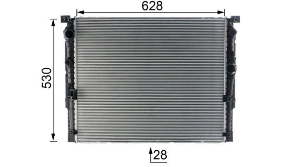 Радіатор CR2196000P Mahle Original