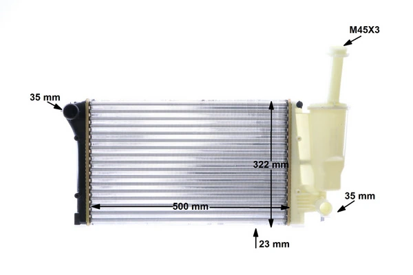 Радіатор основний Mahle Original CR1451000S ціна, від 71.38 USD