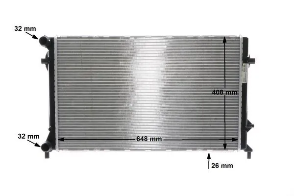 CR30000S Mahle Original Радіатор охолодження двигуна
