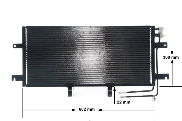 Радіатор охолодження кондиціонера Mahle Original AC332000S