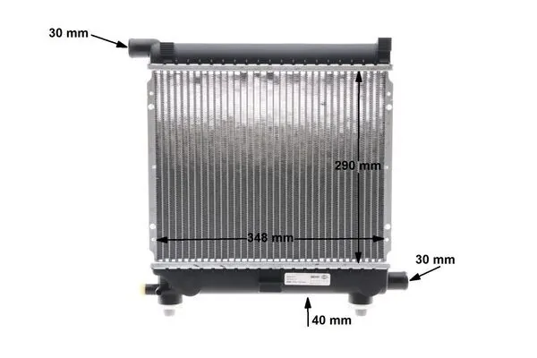 CR235000S Mahle Original Радіатор охолодження двигуна