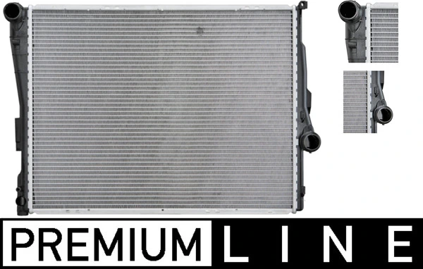 CR457000P Mahle Original Радіатор охолодження двигуна