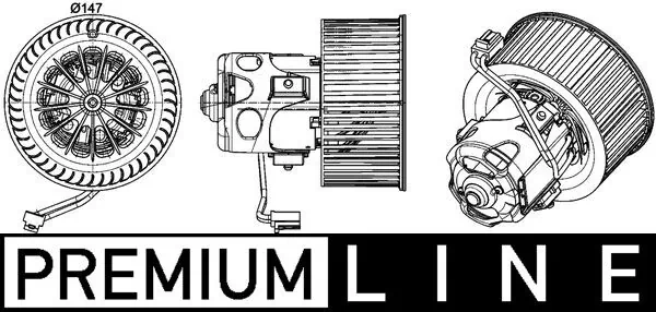 AB151000P Mahle Original Електромотор пічки