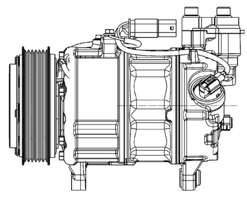 ACP599000P Mahle Original Компресор холодоагенту