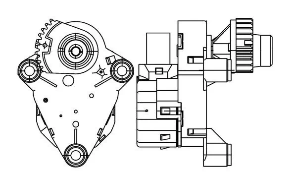 AA55000P Mahle Original Мотор заслінки печі
