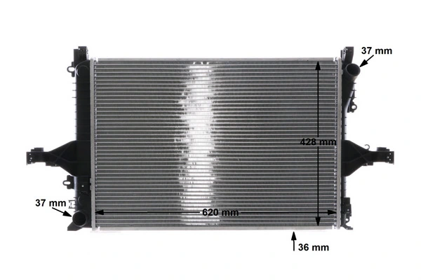Радіатор основний Mahle Original CR1546000S ціна, від 123.51 USD