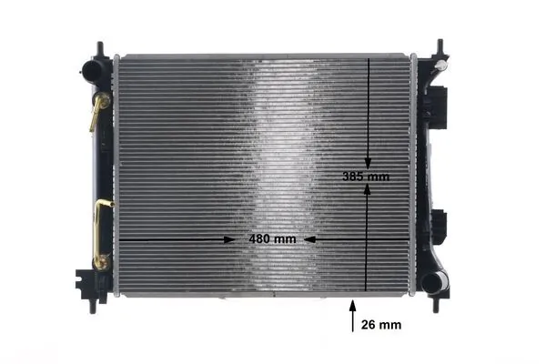 Купити CR2269000S Mahle Original Радіатор двигуна