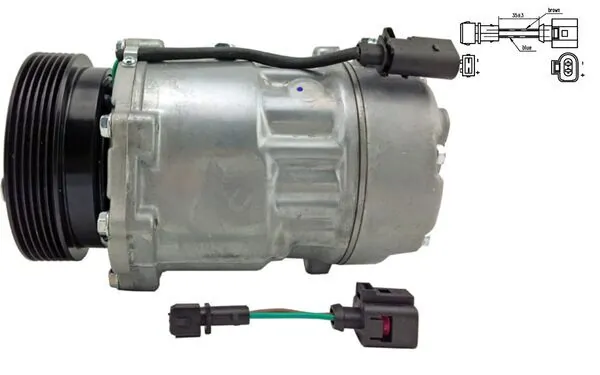 Компресор кондиціонера ACP191000S Mahle Original